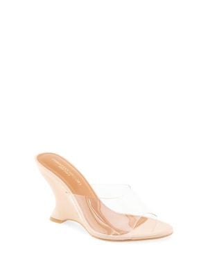 Christian Siriano Tabby Wedge Sandal - Multicolor
