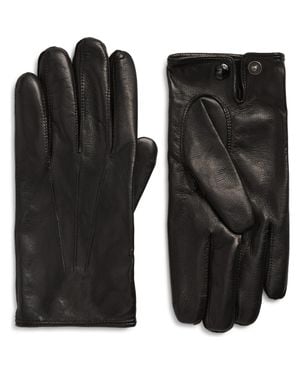 Tom Ford Napa Leather Light Gloves - Black