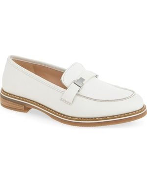 Ara Angelica Bit Apron Toe Loafer - White