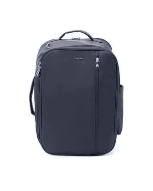 Baggallini Securtex Classic Anti-Theft Convertible Travel Backpack - Blue