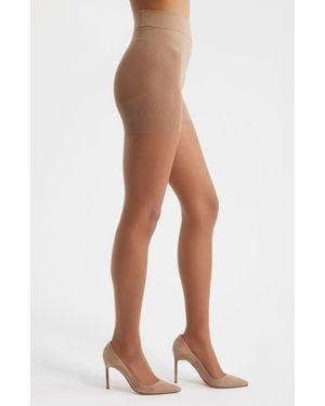 Nordstrom Everyday Shaping Sheer Tights - Brown
