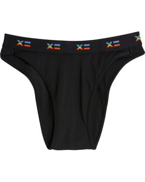 TOMBOYX Smoothtuck Tucking Hi Leg Bikini - Black