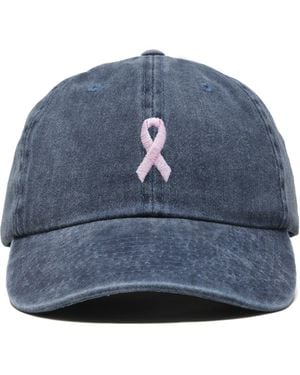 Alix Ribbon Dad Cap - Blue