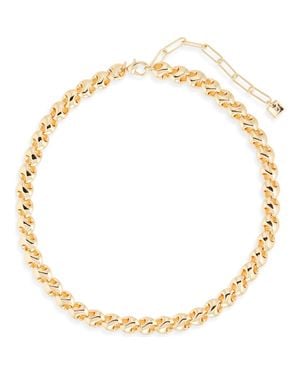 Open Edit Interlocked Link Necklace - Metallic