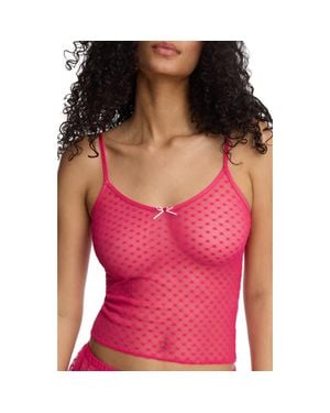 Skarlett Blue Heart Breaker Camisole - Red