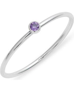 Nashelle Birthstone Ring - Metallic