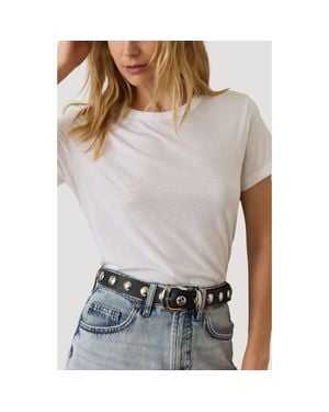 Marine Layer Tried & True Crewneck T-Shirt - Gray