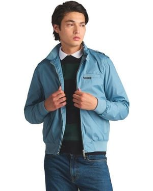 Members Only Classic Iconic Racer Jacket - Blue
