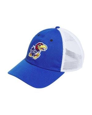 adidas Kansas Jayhawks Mascot Slouch Trucker Adjustable Hat - Blue