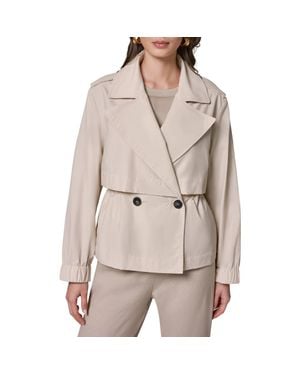 Donna Karan Double Breasted Jacket - Natural