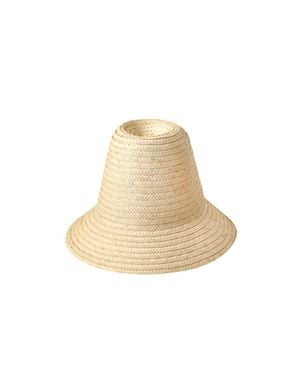 BrunnaCo The Margo Palm Straw Hat - Natural