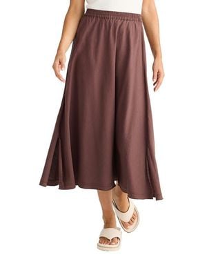 Brave+True Oakley Skirt - Brown