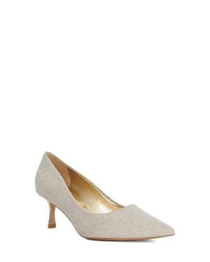 Dune Achievable Pointed Toe Pump - Metallic