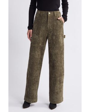【2plan】Slave pintuck wide denim pants Blank NYC Wide-leg and palazzo pants for Women | Online Sale