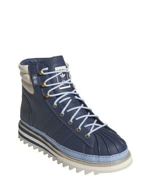 adidas X Clot By Edison Chen Gender Inclusive Pro Model Sneaker Boot - Blue