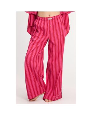 Savage x Fenty Kickback Casuals Sleep Pants - Pink