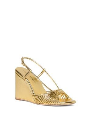Loeffler Randall Marren Slingback Wedge Sandal - Natural