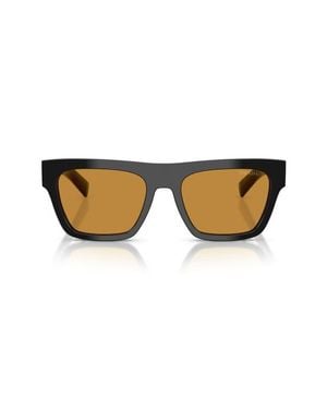 Prada 55Mm Rectangular Sunglasses - Multicolor
