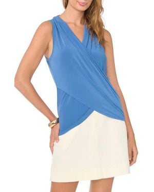 Vince Camuto Crossover Tank - Blue
