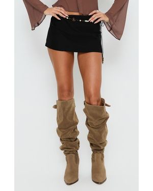 Princess Polly Rafaelita Beaded Skort - Black
