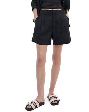 Rag & Bone Chappell Pleated Shorts - Black