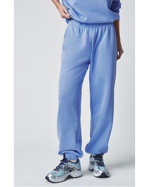 Florence By Mills Cotton Blend Boyfriend Sweatpants - Blue