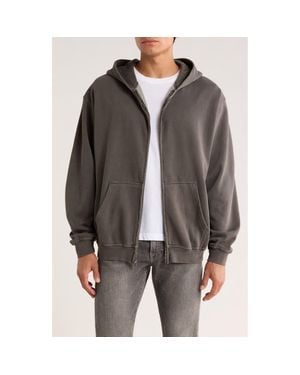 PacSun Solid Zip Hoodie - Gray