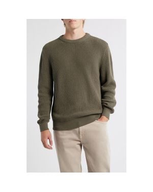 Alex Crane Bay Organic Cotton Sweater - Green