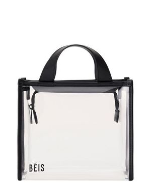 BEIS The Clear Stadium Crossbody Bag - Black
