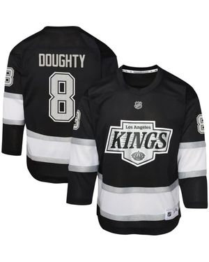 Outerstuff Youth Drew Doughty Los Angeles Kings Home Replica Player Jersey - Black