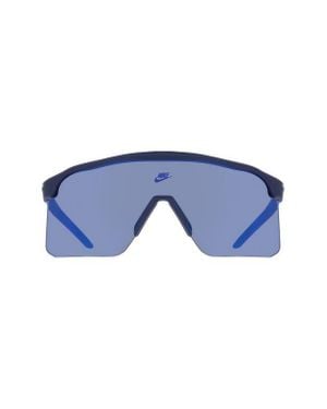 Nike Expedition 61Mm Shield Sunglasses - Blue