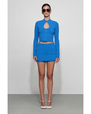 Et Ochs Dev Knit Skort - Blue