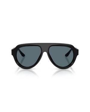 Ferrari 56Mm Pilot Sunglasses - Blue