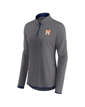 Profile Houston Astros Plus Size Quarter-Zip Jacket - Blue