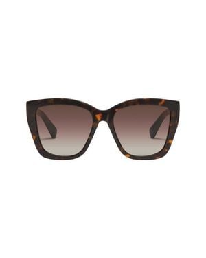 Quay See Ya 56Mm Gradient Square Sunglasses - Brown