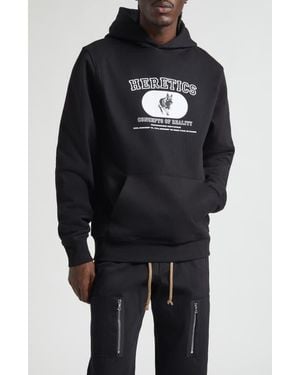 JKEEFER Concepts Organic Cotton Graphic Hoodie - Black
