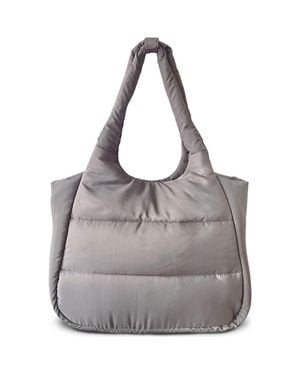 Youzey The Astra Puffy Crossbody Tote - Gray