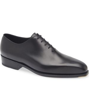 J.M. Weston Fusain Cycliste Wholecut Oxford - Black