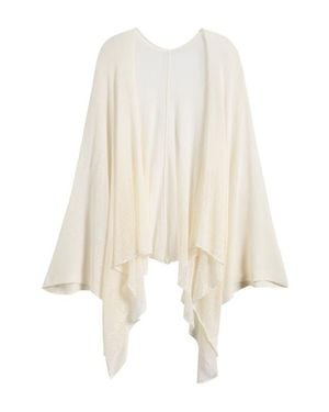 Tasha Mesh Throw Over - White