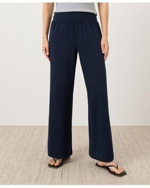 Pact Easy Drape Pant Made With Organic Cotton - Blue