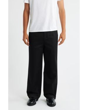 KROST Cotton Wide Leg Pants - Black