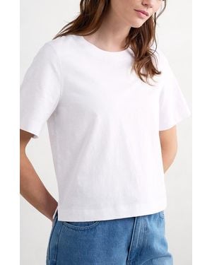 Seasalt Cornwall Copseland Organic Cotton T-Shirt - White