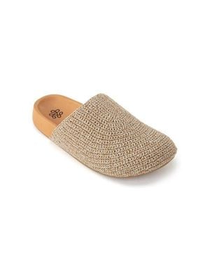 The Sak Bolinas Crochet Clog Shoe - Natural