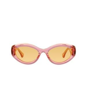 Kurt Geiger 54Mm Cat Eye Sunglasses - Pink