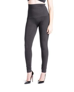 PREGGO LEGGINGS Snapback Postpartum Leggings - Blue