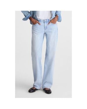 Madewell The Short Low-Rise Loose Jeans - Blue