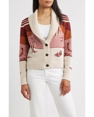 Pendleton Western Scenic Cardigan - Multicolor