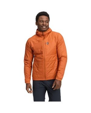 Black Diamond Solution Hooded Jacket - Orange