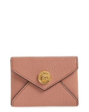 Chloé Envelope Card Holder - Pink