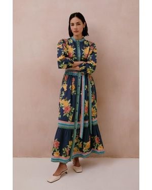 Raishma Amber Dress - Blue